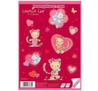 Tập vẽ A4 Sticker Leonie Leo 50 trang - Mẫu 2