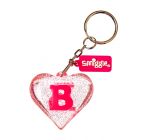 Keyring Smiggle - Heart Letter B