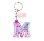 Keyring Smiggle - Sparkle Sand Letter M